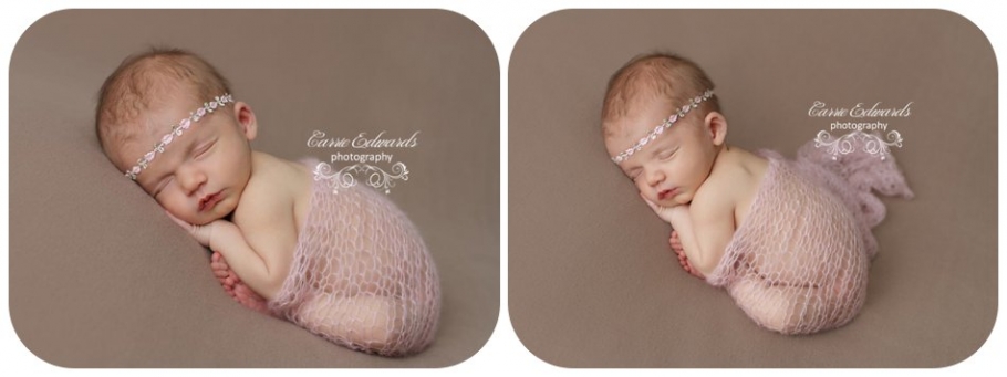 Carrie Edwards Photography - Evergreen Newborn Photographer - Evergreen Newborn Photos - Infant Photos - pictures of newborn girls pink - baby girl