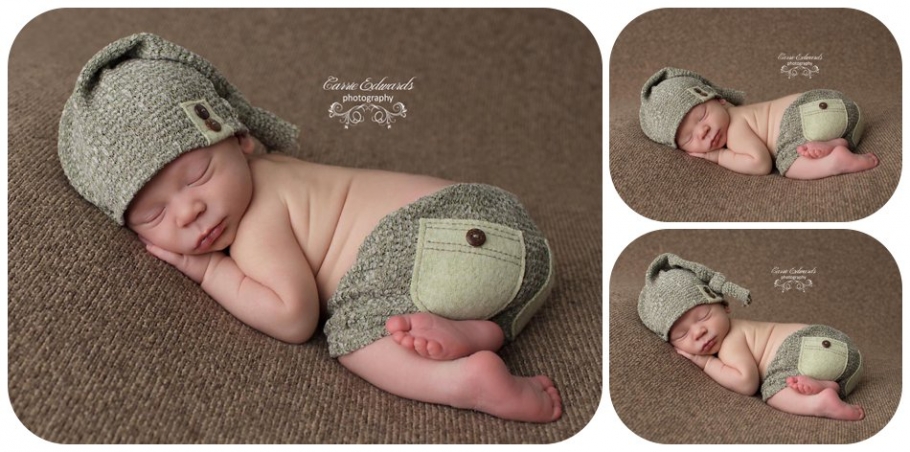 Carrie Edwards Photography - Evergreen Newborn Photographer - Evergreen Newborn Photos - Infant Photos - newborn pictures - pictures of newborn boy - baby boy - brown and green