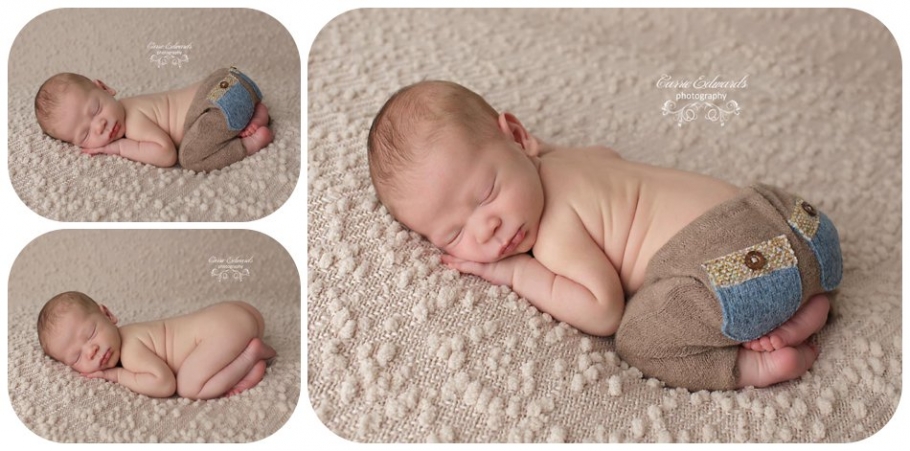 Carrie Edwards Photography - Evergreen Newborn Photographer - Evergreen Newborn Photos - Infant Photos - newborn pictures - pictures of newborn boy - baby boy - brown and blues