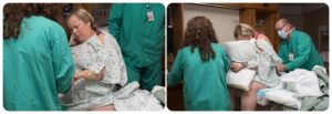 Birth Photography an unassisted birth at Avista Hospital Lafayette Baby Boy Rhys