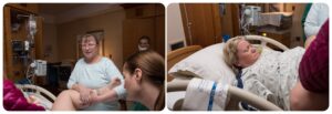 Birth Photography an unassisted birth at Avista Hospital Lafayette Baby Boy Rhys