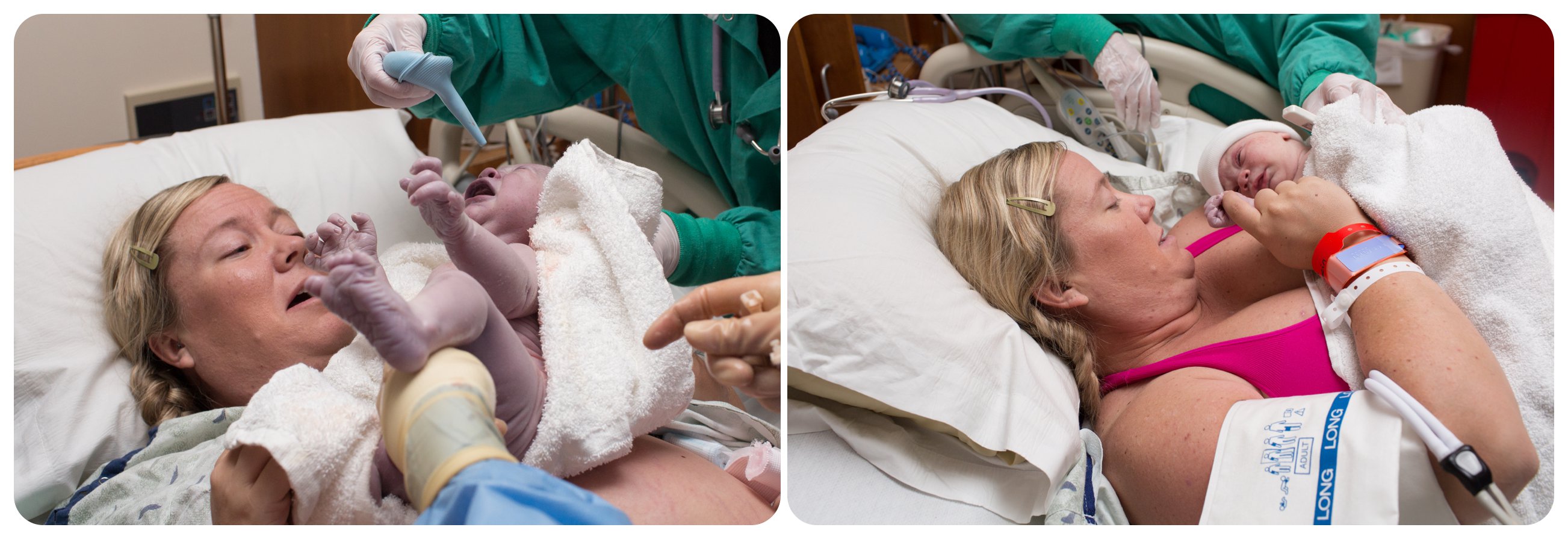 Birth Photography an unassisted birth at Avista Hospital Lafayette Baby Boy Rhys
