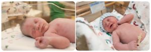 Birth Photography an unassisted birth at Avista Hospital Lafayette Baby Boy Rhys