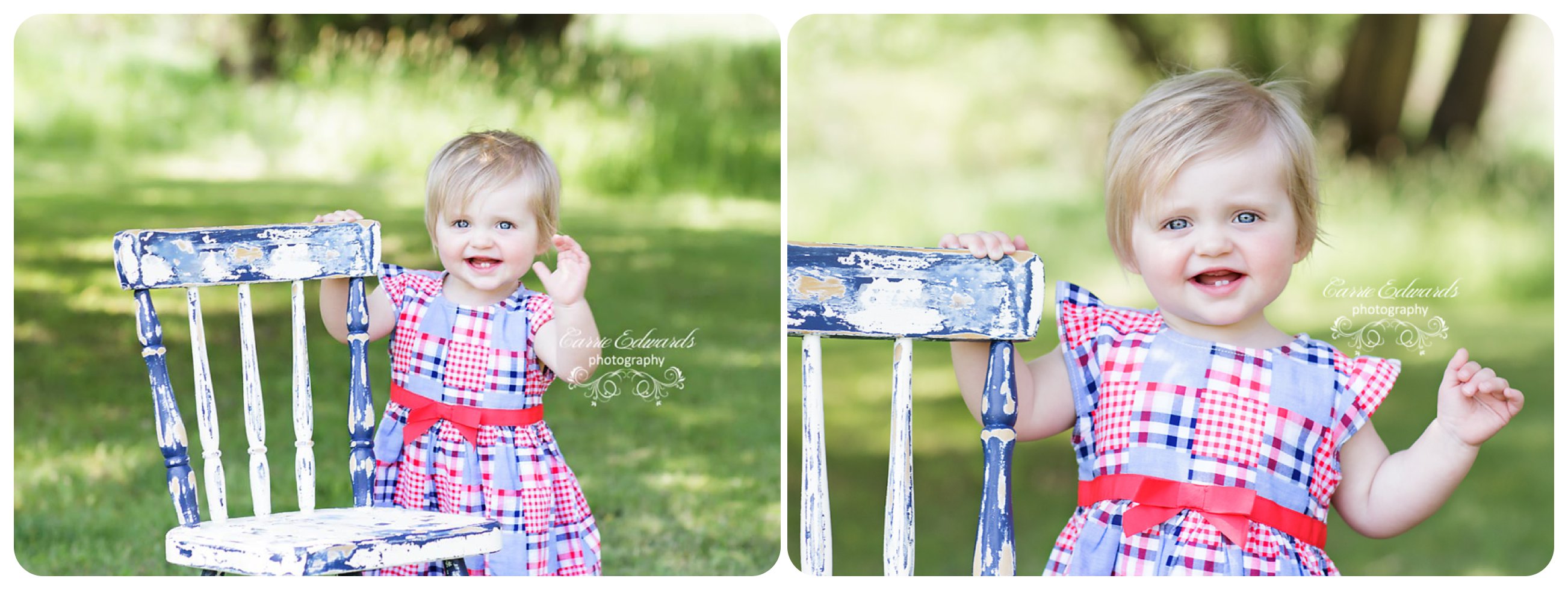 Evergreen Cake Smash Session, 1 year session, 1 year cake smash session, Evergreen Photographer, Evergreen Cake smash session, outdoor photography session, girl with blue chair