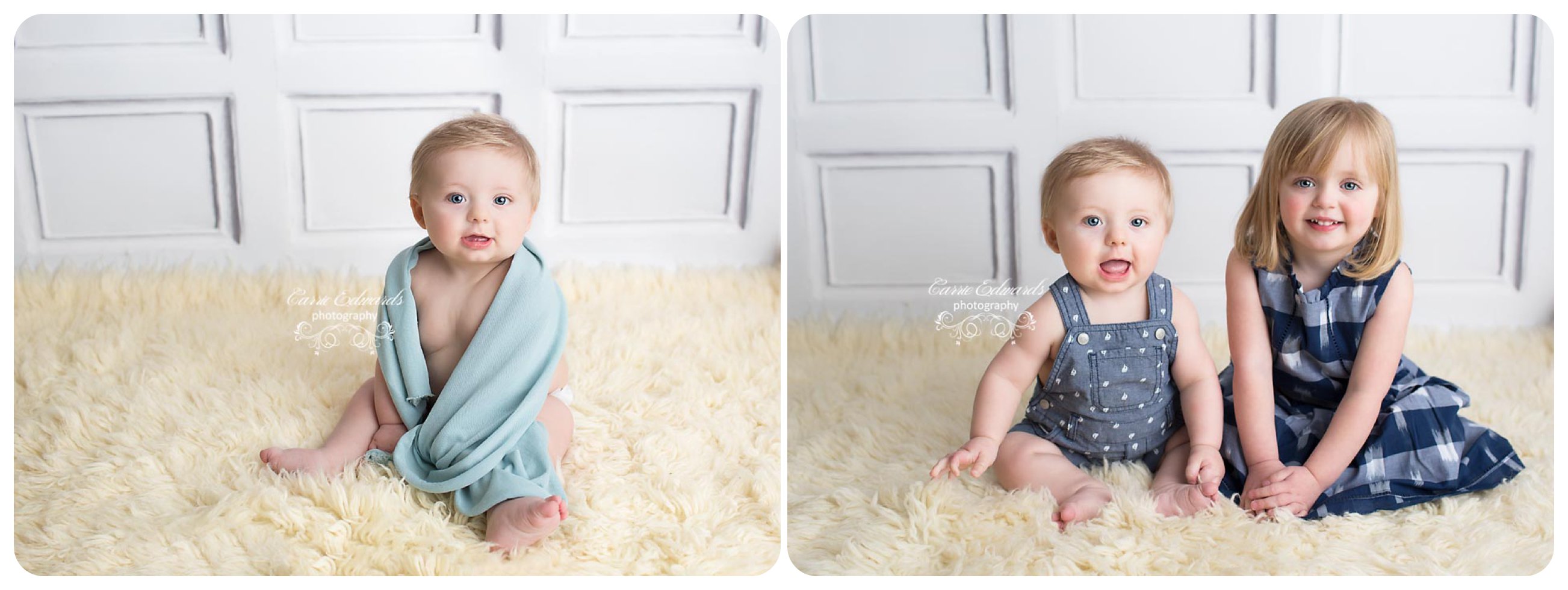 Evergreen Newborn Photographer, Toddler Session, 6 Month Session, Milestone Session, Baby Boy, Cute Baby Boy, Carrie Edwards Photography, Baby with wrap, Baby with sister, sibblings